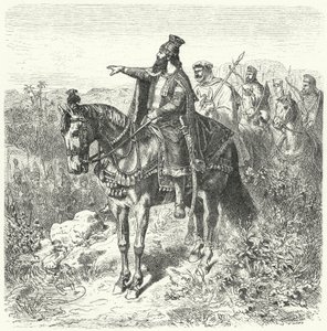 Kyros der Große, persischer Kaiser (Gravur) von Wilhelm Camphausen