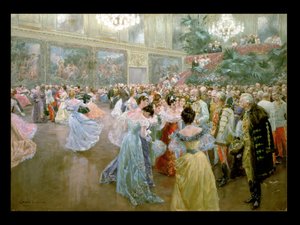 Hofball in der Hofburg, 1900
