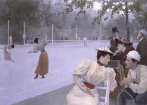 Städtischer Tennisplatz