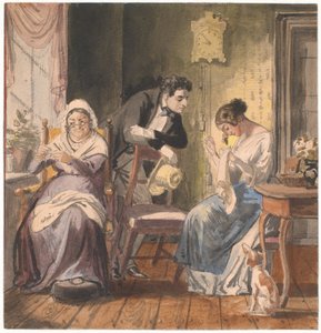 Ein Besuch von Wilhelm Marstrand