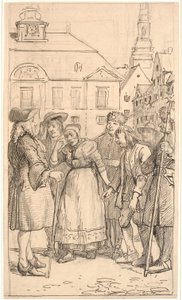 Schlussszene aus Der verpfändete Bauernjunge von Wilhelm Marstrand