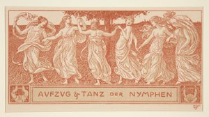 Aufzug und Tanz der Nymphen von Wilhelm Volz