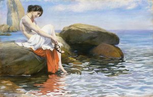 Vorbereitung zum Baden