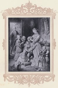 Lotte, Die Leiden des jungen Werther von Wilhelm von (after) Kaulbach