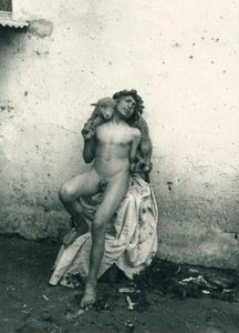 Junger Junge mit Schaf, Sizilien, ca. 1899