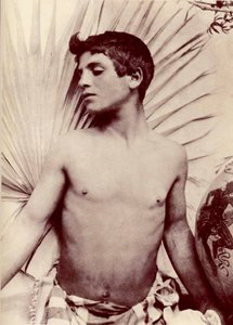 Studie eines männlichen Aktes, ca. 1900