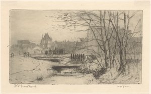 Frühling von Willem Adrianus Grondhout (signed by artist)