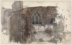 Ruine einer Kirche von Willem Anthonie van Deventer