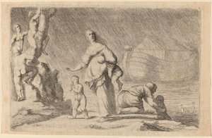 Noahs Arche und die Flut, 1634
