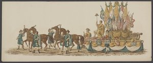 Delfter Umzug von 1862, dritte Gruppe Viertes Lustrum der Königlichen Akademie zu Delft - Ao. 1862 - Kostümierter Umzug (Serientitel)