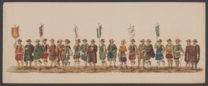 Delfter Umzug von 1862, fünfte Gruppe