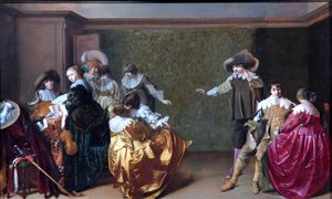 Eine musikalische Gesellschaft, 17. Jahrhundert von Willem Cornelisz Duyster