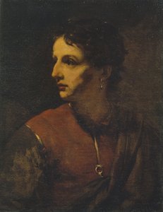 Porträt eines jungen Mannes mit Ohrring, 1655