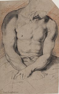 Christus mit Dornenkrone (Torso) nach Van Dyck von Willem Panneels