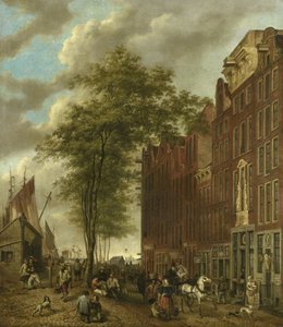 Der Slijpsteenmarkt von Willem Pieter Hoevenaar