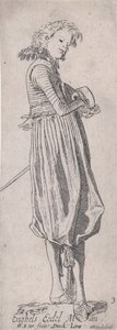 Englischer Edelmann, aus Edelleute verschiedener Länder, Platte 3, ca. 1615