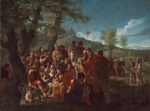 Johannes der Täufer predigt