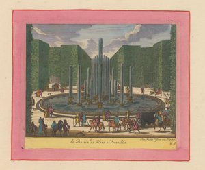 Bassin von Flora in den Gärten von Versailles