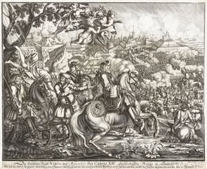 Die Schlacht von Narva am 19. November 1700 von Willem Swidde