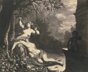 Pyramus und Thisbe von Willem Van Mieris