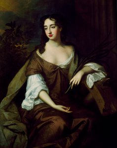 Eine Dame als St. Katharina, 17. Jahrhundert