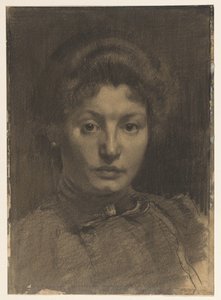 Porträt von Frau Marie Breitner-Jordan