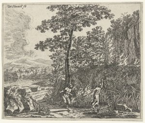 Landschaft mit Pan und Syrinx