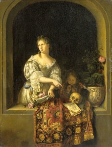Allegorie der Vergänglichkeit von Willem van Mieris