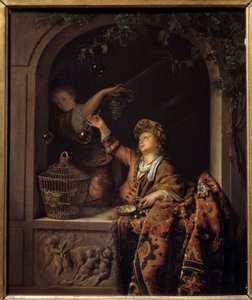 Seifenblasen (Willem Van Mieris)