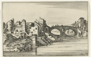 Brücke über den Fluss