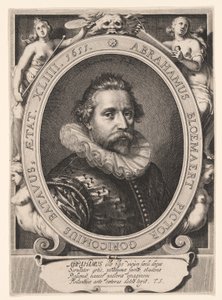Porträt von Abraham Bloemaert von Willem van Swanenburgh