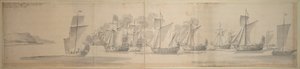 Die Überfahrt von Maria von Modena von Calais nach Dover, 21. November/1. Dezember 1673
