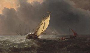 Nach dem Sturm von Willem van de the Younger Velde