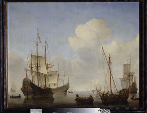 Das holländische Geschwader an der westafrikanischen Küste