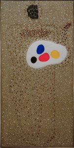 Der Maler mit Punkten von Willi Baumeister