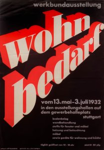 Werkbundausstellung Wohnbedarf