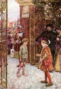 "Der kleine Prinz der Armut trat ein"