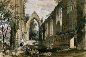 Bolton Abbey, Innenraum des Chors, aus 