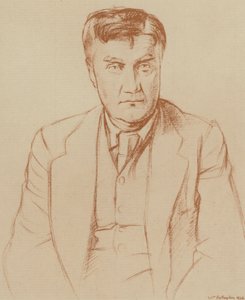 Ralph Vaughan Williams (Lithografie)