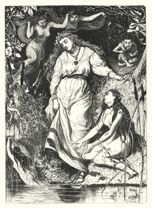 Die Jagd nach der Sirene (Gravur) von William (after) Small