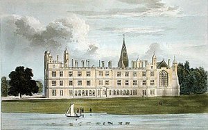 Burghley House, aus Ackermann