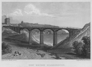 Neue Brücke, Scarborough (Stich)