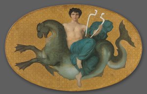 Arion auf einem Seepferdchen, 1855