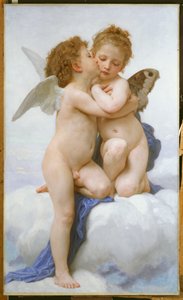 Der erste Kuss von William Adolphe Bouguereau