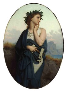 Die Muse (Philomèle) von William Adolphe Bouguereau