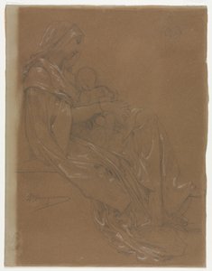 Die Jungfrau und das Kind von William Adolphe Bouguereau