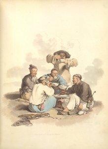 Gruppe von Fährtenlesern