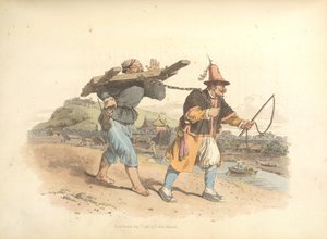 Bestrafung mit dem Cangue von William Alexander