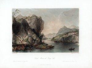 Kohleminen in Ying-Tih, China, ca. 1840 von William Alexander Le Petit