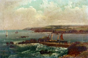 Hafen Bude, in Devon (England), von William Allan (1782-1850) von William Allan